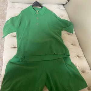 Helmut lang short set